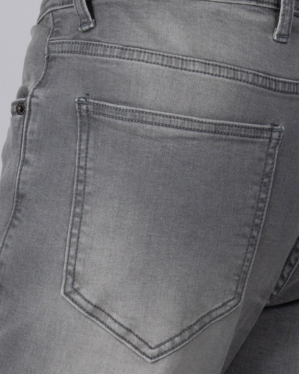 TAILORAEDGE Classic Edge Tailored Denim In Light Grey