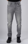 TAILORAEDGE Classic Edge Tailored Denim In Light Grey