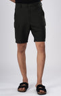 TAILORAEDGE Easy Iron Cargo Shorts In Olive