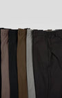 TAILORAEDGE Easy Iron Flexi Tailored Trouser In Brown