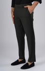 TAILORAEDGE Easy Iron Flexi Tailored Trouser In Olive