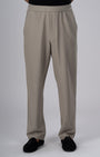 TAILORAEDGE Easy Iron Flexiwaist Relaxed Trouser In Beige
