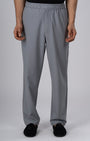 TAILORAEDGE Easy Iron Flexiwaist Relaxed Trouser In Grey