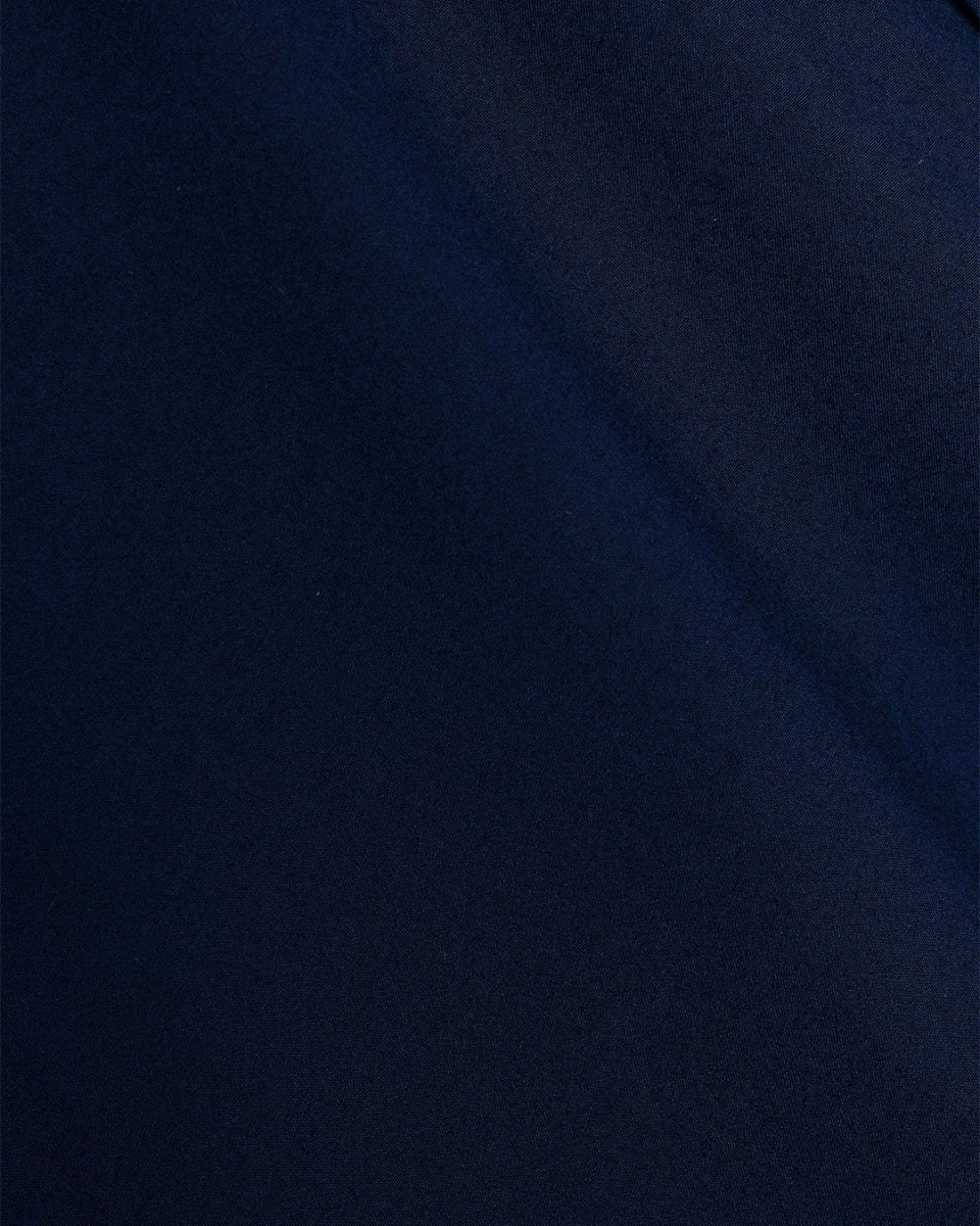 TAILORAEDGE Easy Iron Office Stretch Shirt In Blue