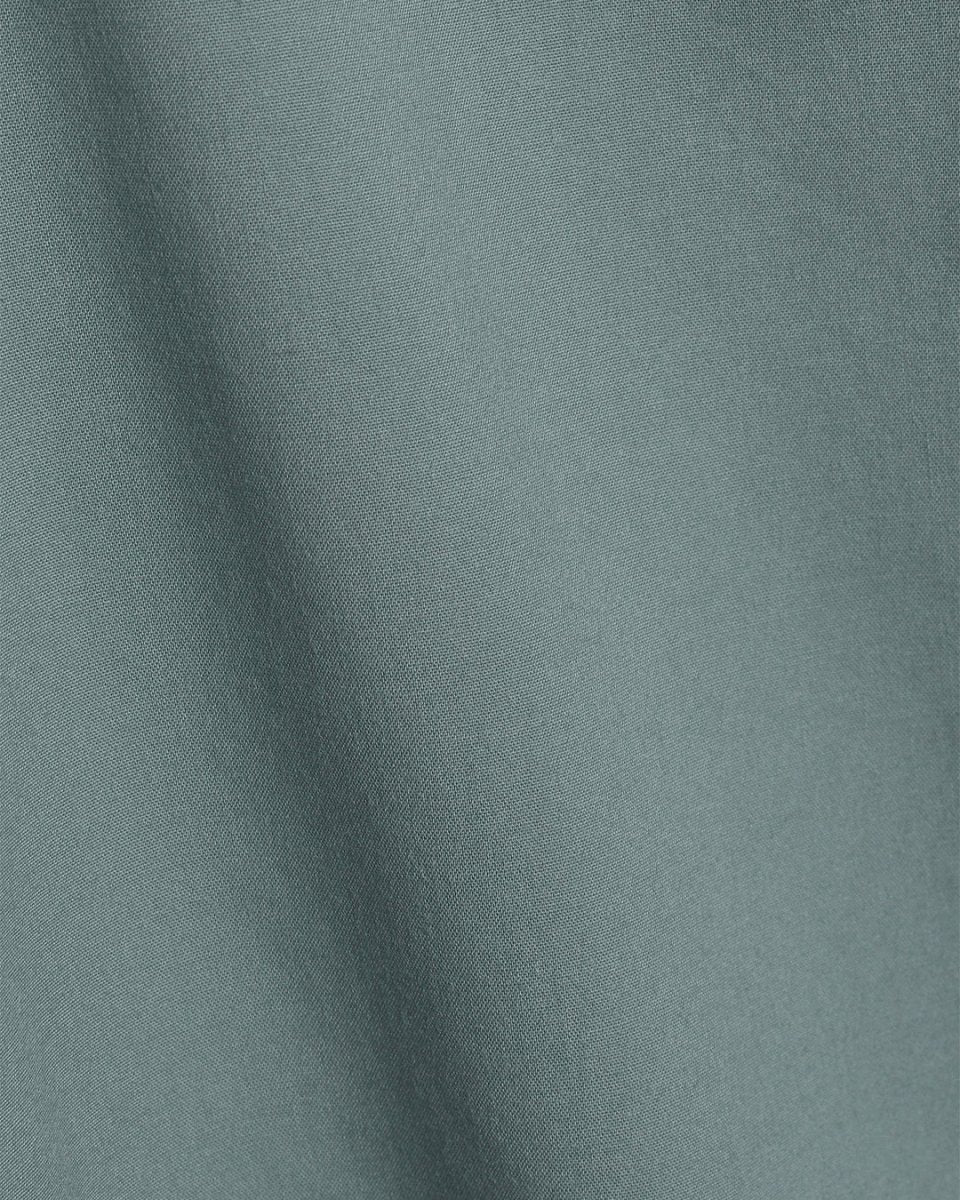 TAILORAEDGE Easy Iron Office Stretch Shirt In Green