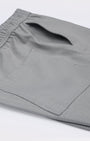 TAILORAEDGE Easy Iron Textured Flexiwaist Tailored Trouser In Grey
