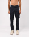 TAILORAEDGE Elevated Twill Tailored Cargo Pant In Navy