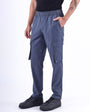 TAILORAEDGE Feather Light Tailored Cargos In BluGrey