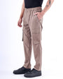 TAILORAEDGE Feather Light Tailored Cargos In Khaki
