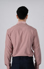 TAILORAEDGE Featherlite Wrinkle Resistant Shirt In Peach