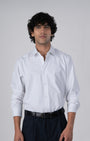 TAILORAEDGE Featherlite Wrinkle Resistant Shirt In White