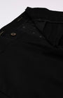 TAILORAEDGE Finest Twill Relaxed Cargo Pants In Black