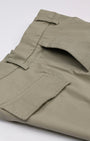 TAILORAEDGE Finest Twill Relaxed Cargo Pants In Pistachio