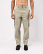 TAILORAEDGE Finest Twill Relaxed Cargo Pants In Pistachio