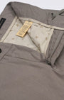 TAILORAEDGE Linen Feel Premium Cotton Chinos In Dust