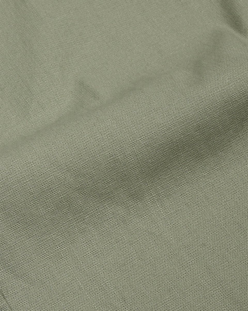 TAILORAEDGE Linen Feel Premium Cotton Chinos In Pistachio