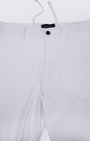 TAILORAEDGE Linen Feel Premium Cotton Chinos In White