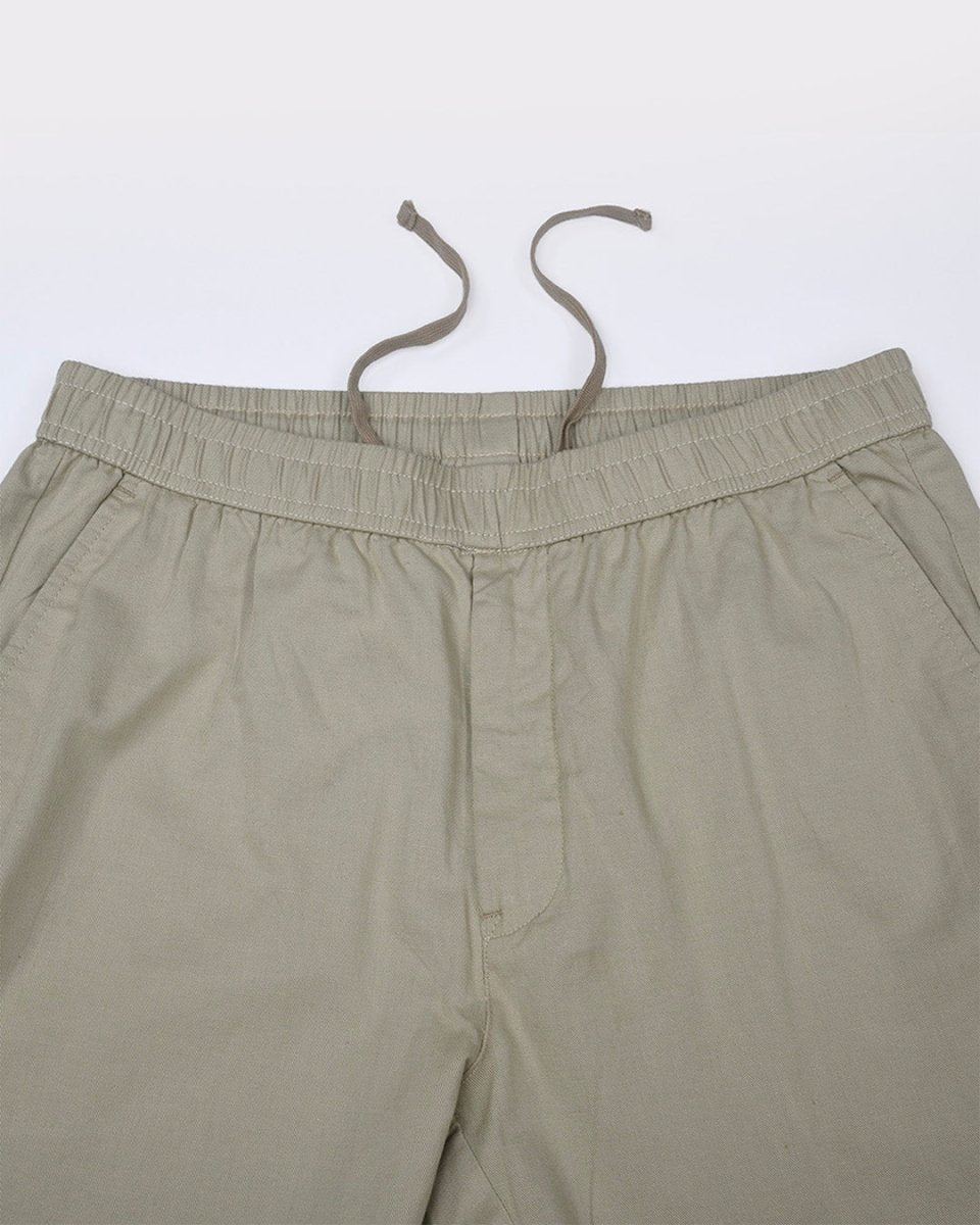 TAILORAEDGE Linen Fused Tailored Pant In Beige