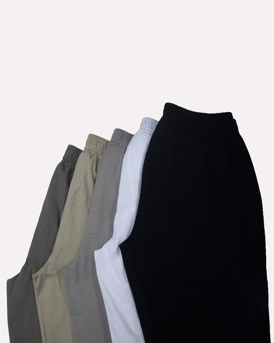 TAILORAEDGE Linen Fused Tailored Pant In Green