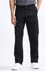 TAILORAEDGE Mason Relaxed Cargo Pants In Black
