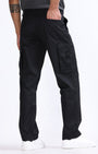 TAILORAEDGE Mason Relaxed Cargo Pants In Black