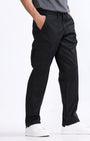 TAILORAEDGE Mason Relaxed Cargo Pants In Black