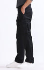 TAILORAEDGE Mason Relaxed Cargo Pants In Black