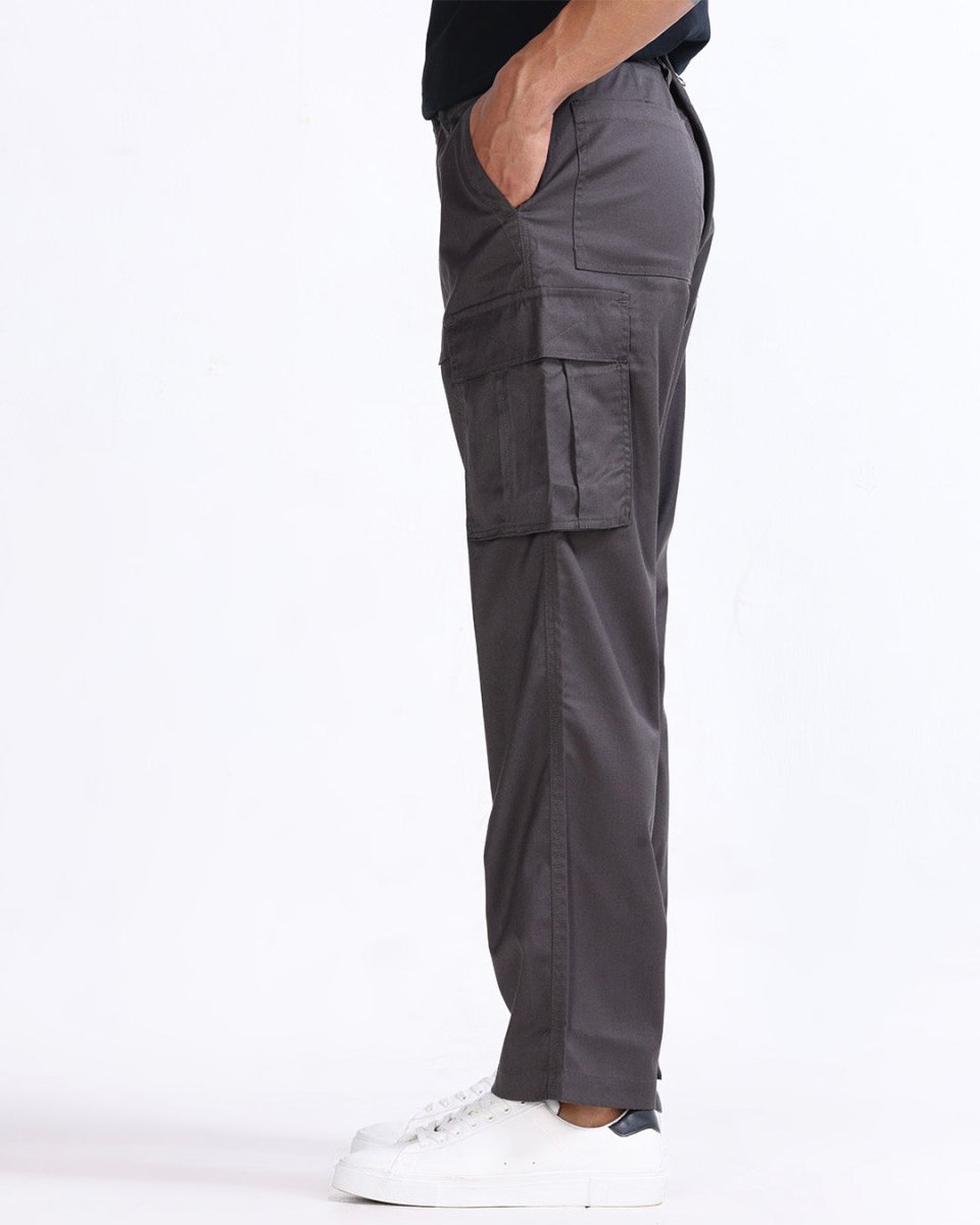 TAILORAEDGE Mason Relaxed Cargo Pants In Brown
