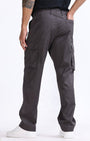TAILORAEDGE Mason Relaxed Cargo Pants In Brown