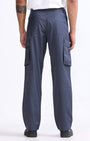 TAILORAEDGE Mason Relaxed Cargo Pants In Grey
