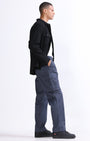 TAILORAEDGE Mason Relaxed Cargo Pants In Grey