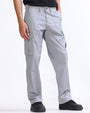 TAILORAEDGE Mason Relaxed Cargo Pants In Light Grey