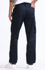 TAILORAEDGE Mason Relaxed Cargo Pants In Navy