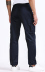TAILORAEDGE Mason Relaxed Cargo Pants In Navy