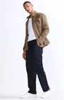 TAILORAEDGE Mason Relaxed Cargo Pants In Navy