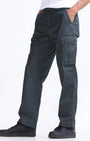 TAILORAEDGE Mason Relaxed Cargo Pants In Olive