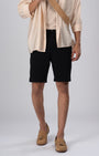 TAILORAEDGE Premium Easy Iron Shorts In Black