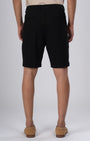 TAILORAEDGE Premium Easy Iron Shorts In Black