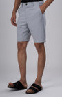 TAILORAEDGE Premium Easy Iron Shorts In Grey