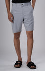 TAILORAEDGE Premium Easy Iron Shorts In Grey