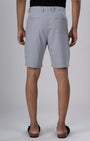 TAILORAEDGE Premium Easy Iron Shorts In Grey
