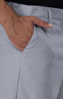 TAILORAEDGE Premium Easy Iron Shorts In Grey