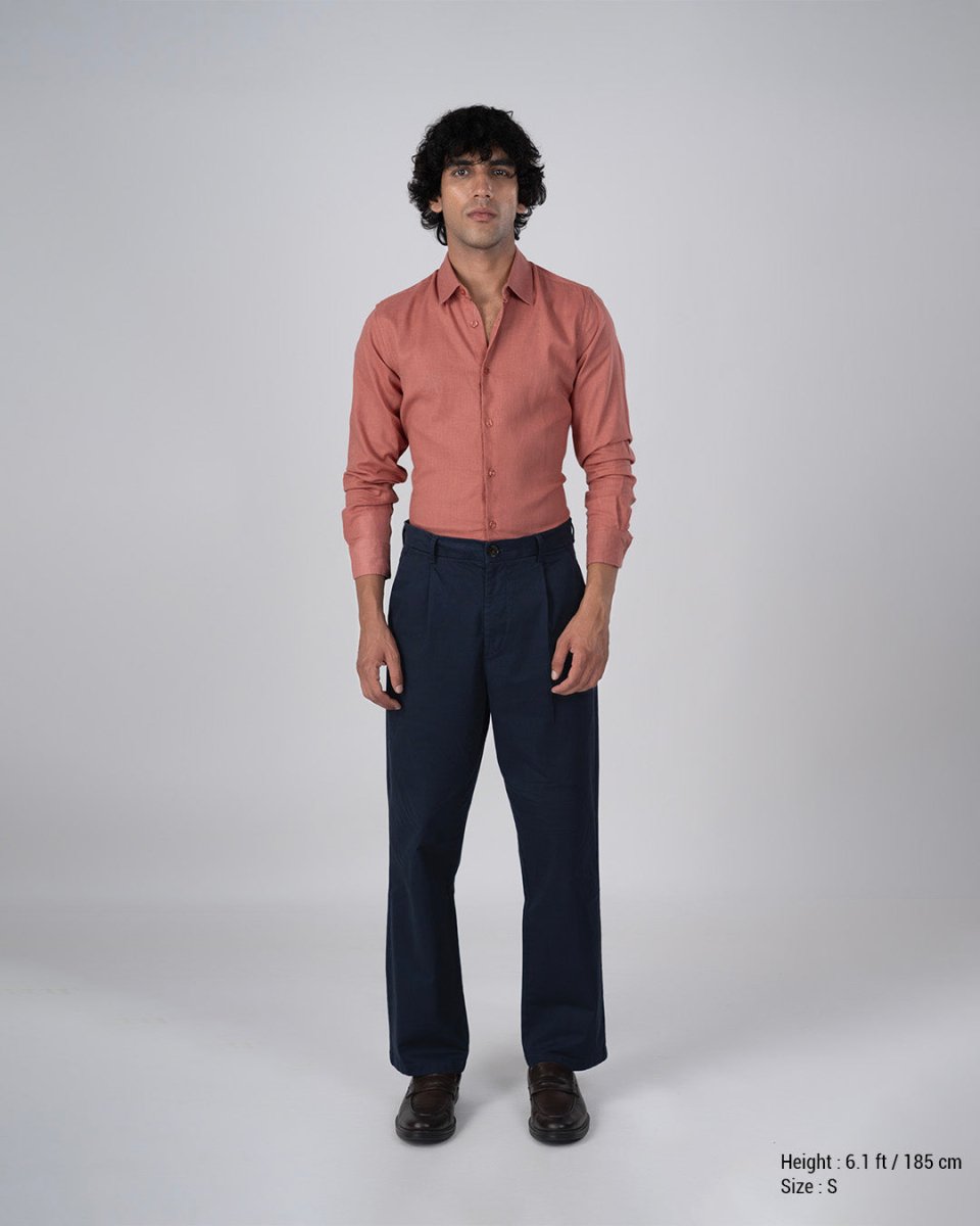 TAILORAEDGE Premium Lyocell Linen Shirt In Pastel