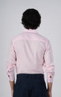 TAILORAEDGE Premium Lyocell Linen Shirt In Pink