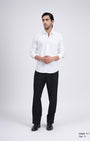 TAILORAEDGE Premium Oxford Cotton Shirt In White