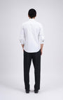 TAILORAEDGE Premium Oxford Cotton Shirt In White
