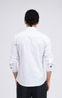 TAILORAEDGE Premium Oxford Cotton Shirt In White