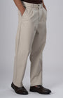 TAILORAEDGE Premium Signature Relaxed Chinos In Beige