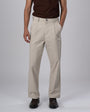 TAILORAEDGE Premium Signature Relaxed Chinos In Beige