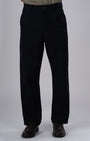 TAILORAEDGE Premium Signature Relaxed Chinos In Black